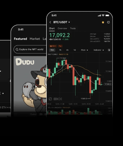 OKX app interface preview